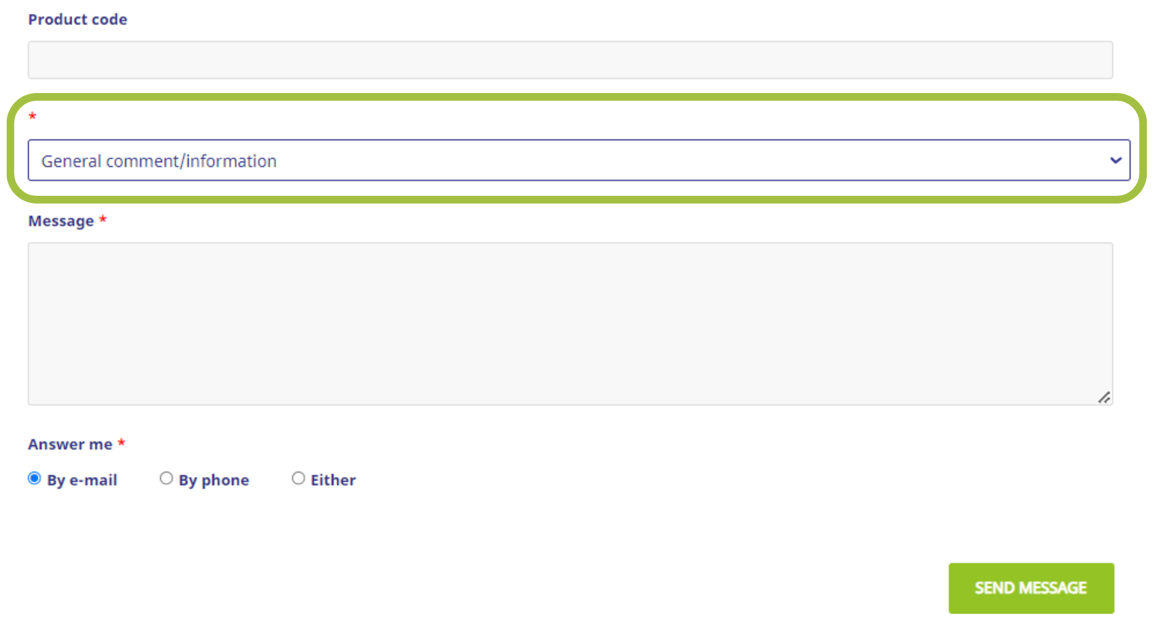 Webshop - Contact Form - Drop Down Menu.png